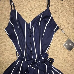 Zaful Other - ZAFUL striped romper Zaful Other - ZAFUL striped romper